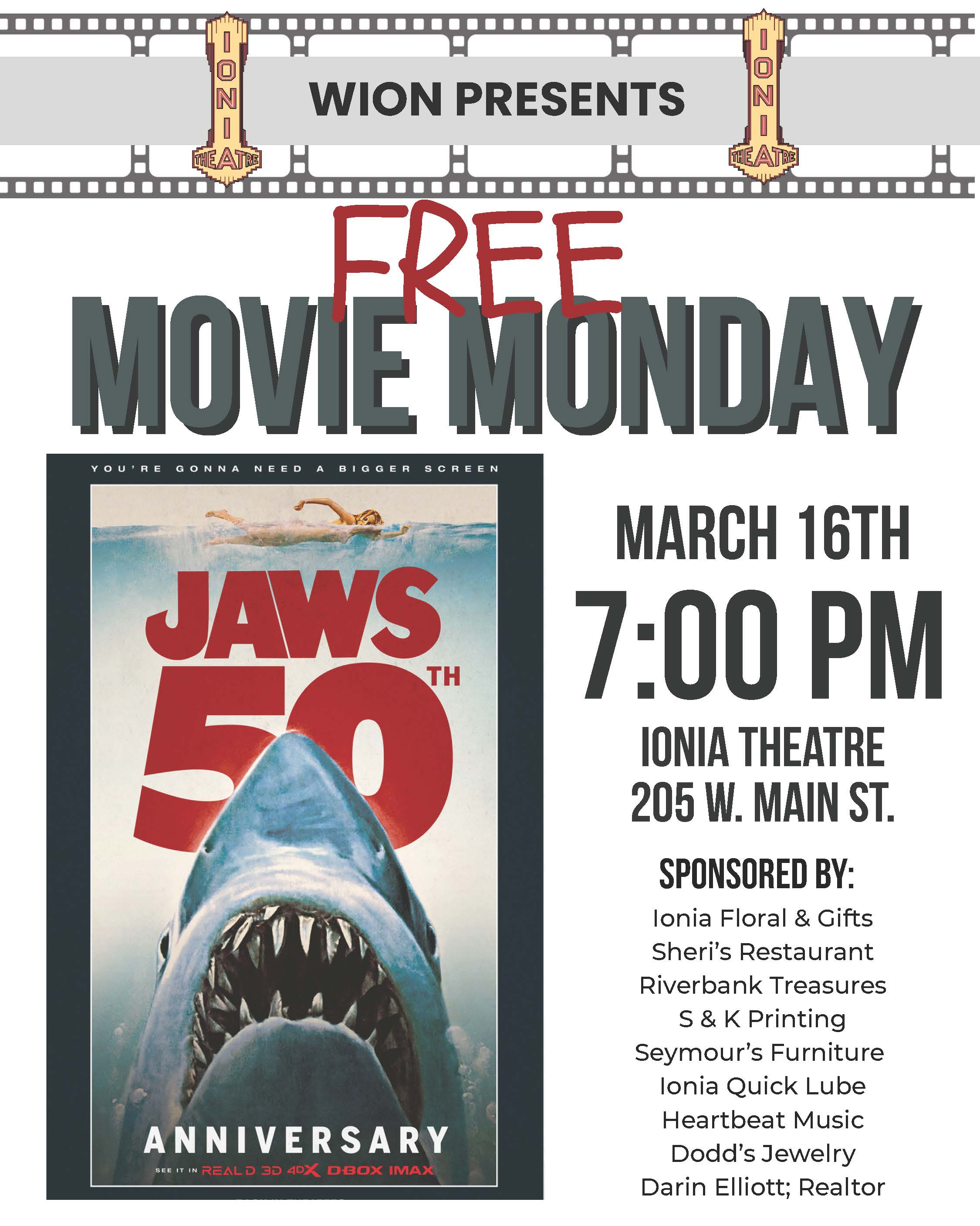 Free Movie - JAWS